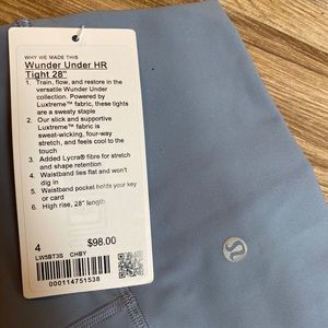 Brand new with tags lululemon leggings